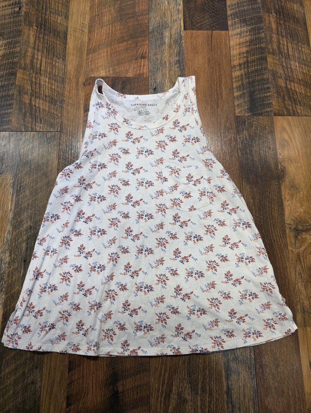 American Eagle Pocket Tank Sleeveless Shirt